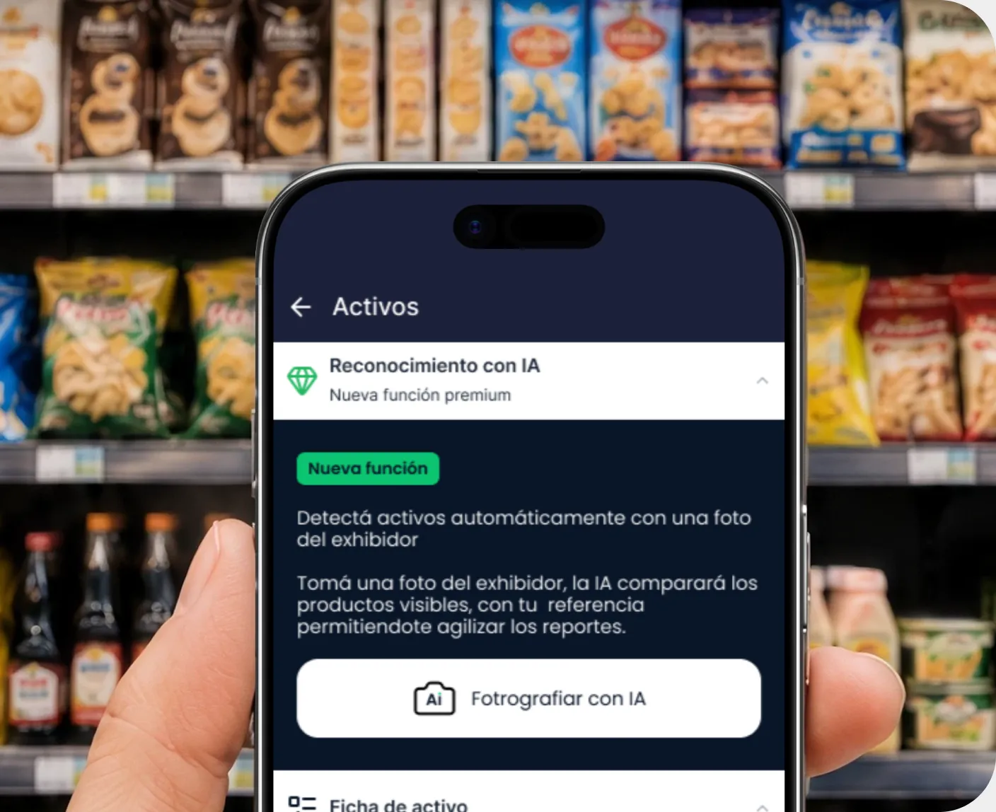 Relevamiento de una góndola con la app de GU Trade